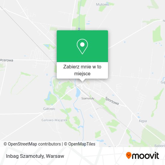 Mapa Inbag Szamotuły