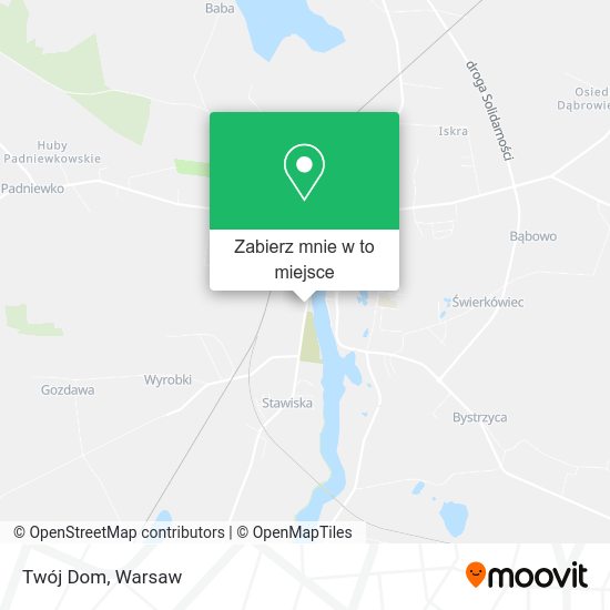 Mapa Twój Dom