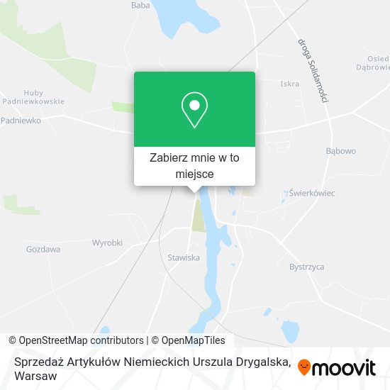 Mapa Sprzedaż Artykułów Niemieckich Urszula Drygalska