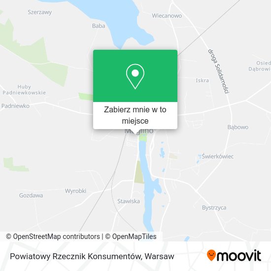 Mapa Powiatowy Rzecznik Konsumentów