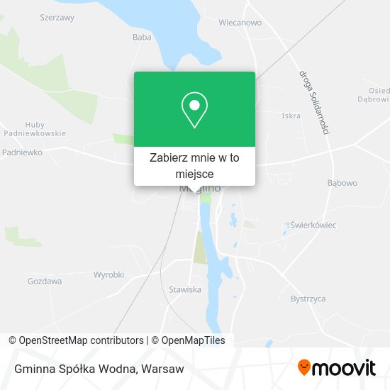 Mapa Gminna Spółka Wodna