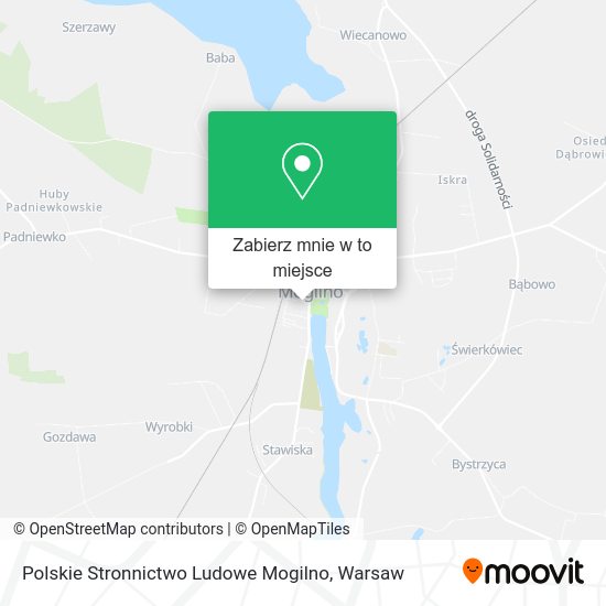 Mapa Polskie Stronnictwo Ludowe Mogilno