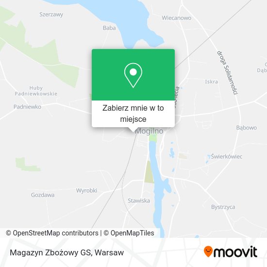 Mapa Magazyn Zbożowy GS