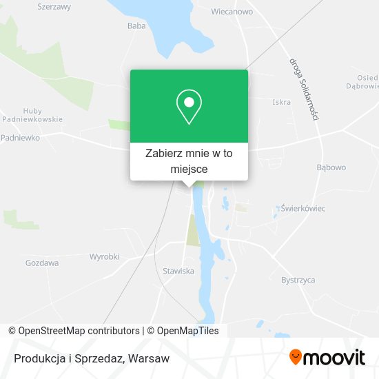 Mapa Produkcja i Sprzedaz