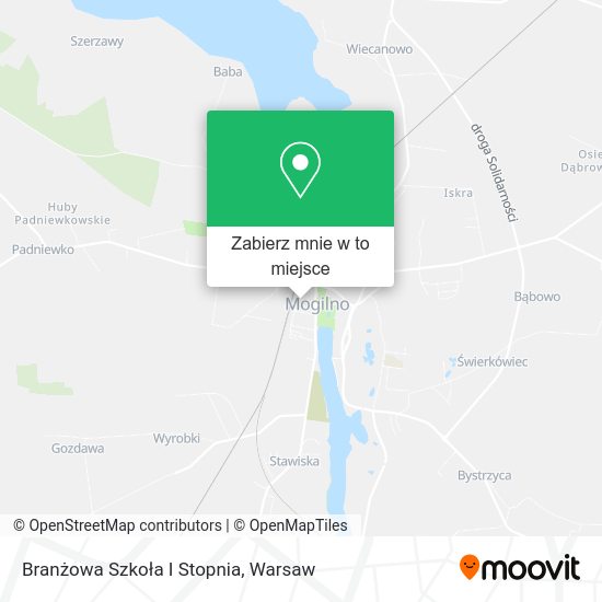 Mapa Branżowa Szkoła I Stopnia