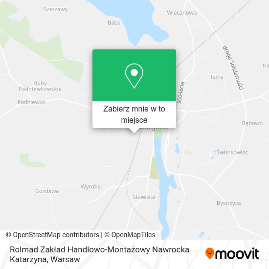 Mapa Rolmad Zakład Handlowo-Montażowy Nawrocka Katarzyna