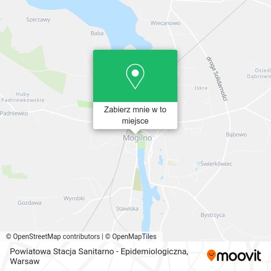 Mapa Powiatowa Stacja Sanitarno - Epidemiologiczna