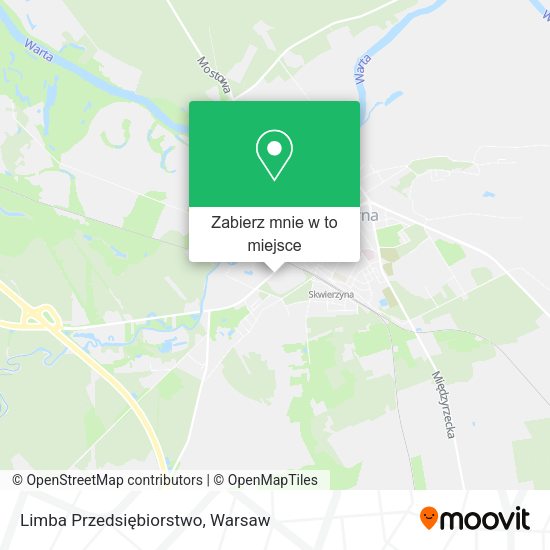 Mapa Limba Przedsiębiorstwo