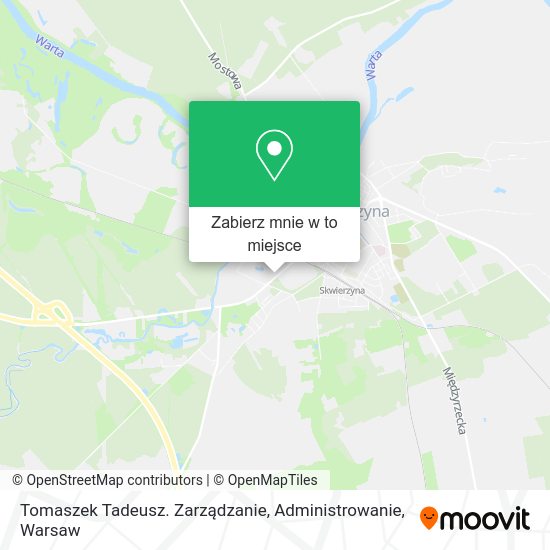 Mapa Tomaszek Tadeusz. Zarządzanie, Administrowanie