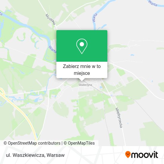 Mapa ul. Waszkiewicza