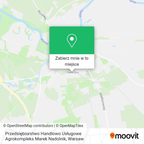 Mapa Przedsiębiorstwo Handlowo Usługowe Agrokompleks Marek Nadolnik