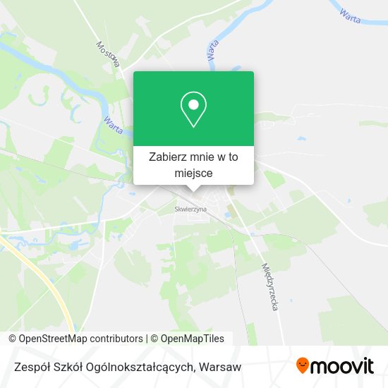 Mapa Zespół Szkół Ogólnokształcących