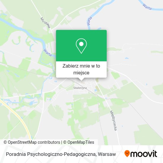 Mapa Poradnia Psychologiczno-Pedagogiczna