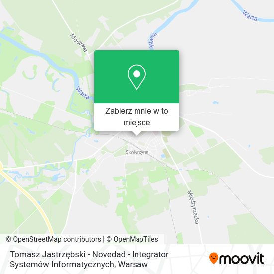 Mapa Tomasz Jastrzębski - Novedad - Integrator Systemów Informatycznych