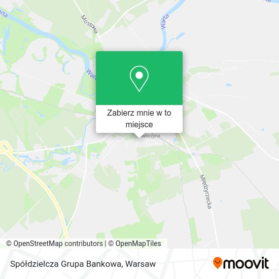 Mapa Spółdzielcza Grupa Bankowa