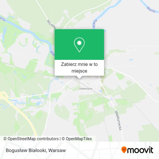 Mapa Bogusław Białooki