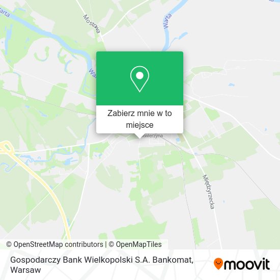 Mapa Gospodarczy Bank Wielkopolski S.A. Bankomat