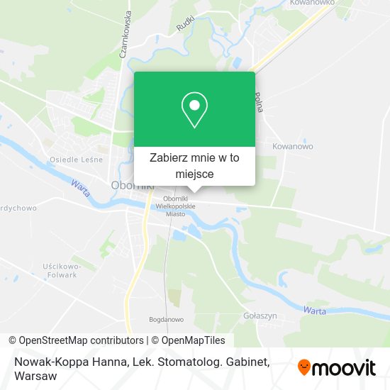 Mapa Nowak-Koppa Hanna, Lek. Stomatolog. Gabinet