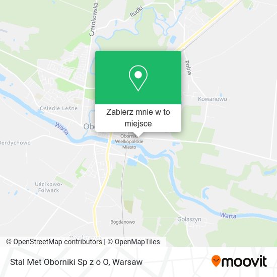 Mapa Stal Met Oborniki Sp z o O