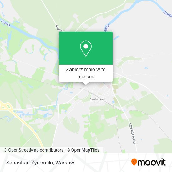 Mapa Sebastian Żyromski