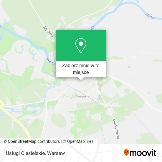 Mapa Usługi Ciesielskie