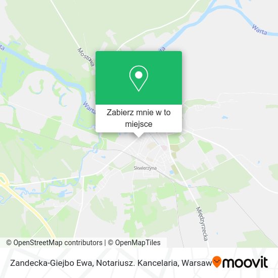 Mapa Zandecka-Giejbo Ewa, Notariusz. Kancelaria