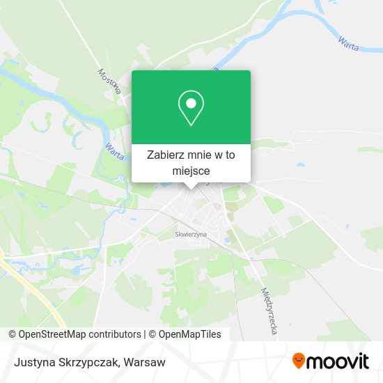 Mapa Justyna Skrzypczak