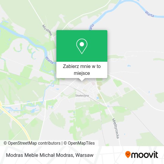 Mapa Modras Meble Michał Modras