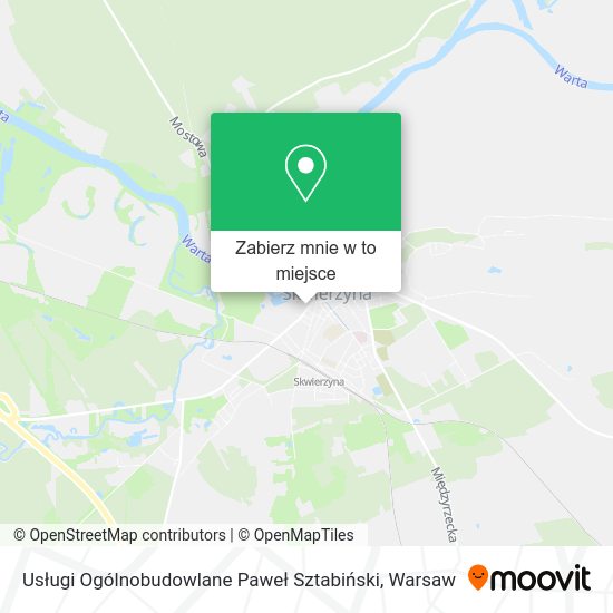 Mapa Usługi Ogólnobudowlane Paweł Sztabiński