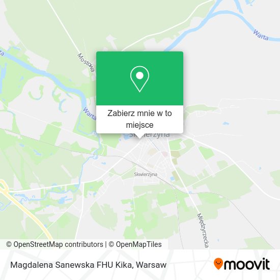 Mapa Magdalena Sanewska FHU Kika