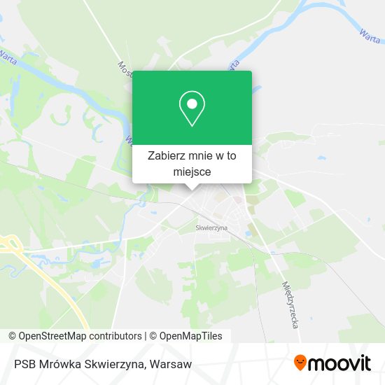 Mapa PSB Mrówka Skwierzyna