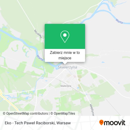 Mapa Eko - Tech Paweł Raciborski