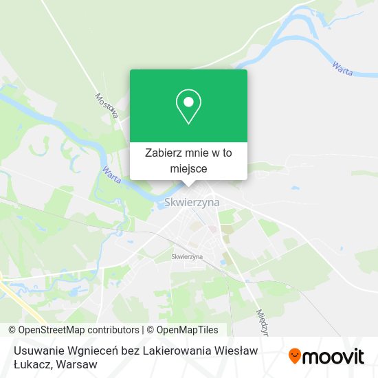 Mapa Usuwanie Wgnieceń bez Lakierowania Wiesław Łukacz