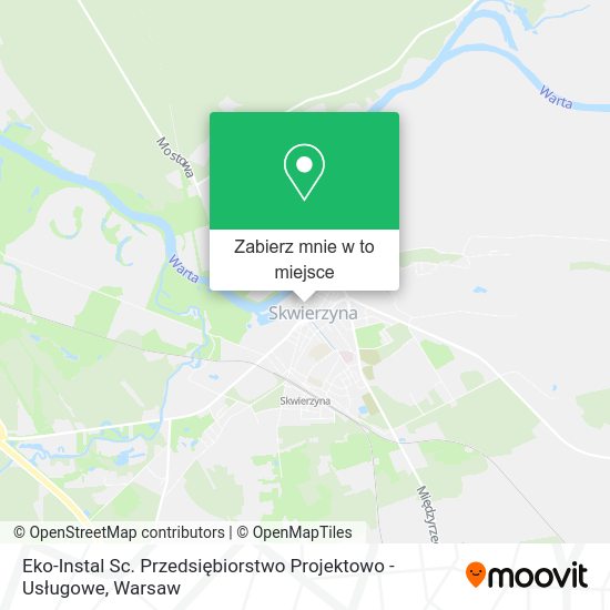 Mapa Eko-Instal Sc. Przedsiębiorstwo Projektowo - Usługowe