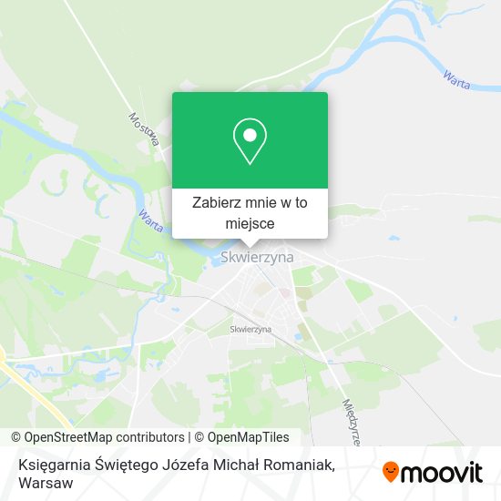 Mapa Księgarnia Świętego Józefa Michał Romaniak