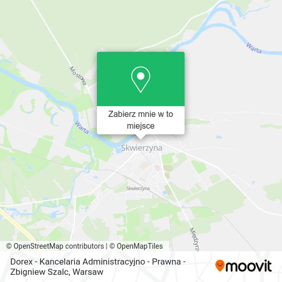 Mapa Dorex - Kancelaria Administracyjno - Prawna - Zbigniew Szalc