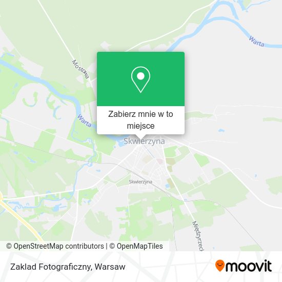 Mapa Zaklad Fotograficzny