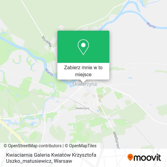 Mapa Kwiaciarnia Galeria Kwiatów Krzysztofa Uszko_matusiewicz