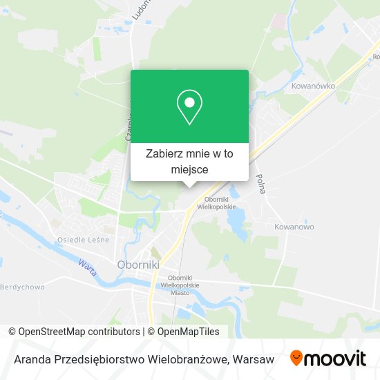 Mapa Aranda Przedsiębiorstwo Wielobranżowe