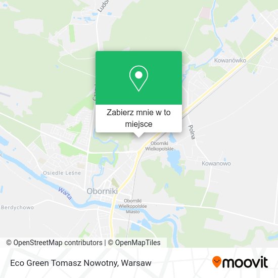 Mapa Eco Green Tomasz Nowotny