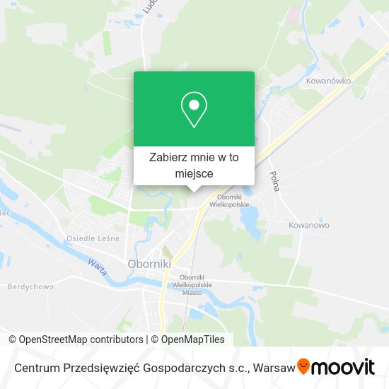 Mapa Centrum Przedsięwzięć Gospodarczych s.c.