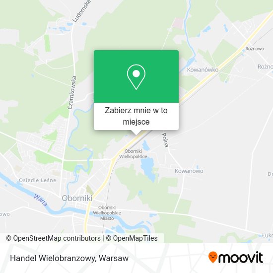 Mapa Handel Wielobranzowy