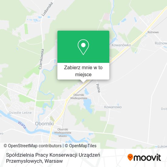 Mapa Spółdzielnia Pracy Konserwacji Urządzeń Przemysłowych