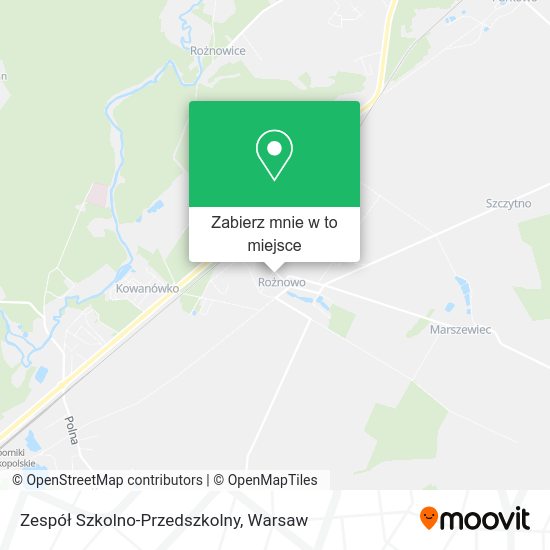 Mapa Zespół Szkolno-Przedszkolny