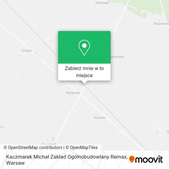 Mapa Kaczmarek Michał Zakład Ogólnobudowlany Remax