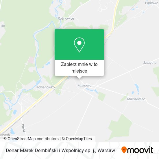 Mapa Denar Marek Dembiński i Wspólnicy sp. j.