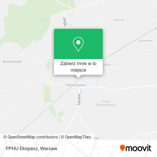 Mapa PPHU Ekopasz