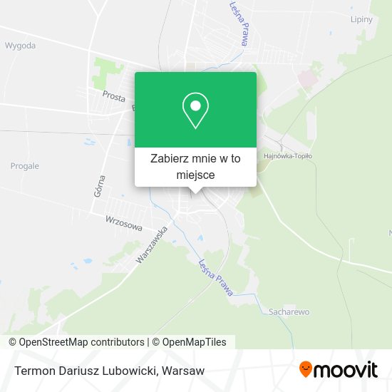 Mapa Termon Dariusz Lubowicki