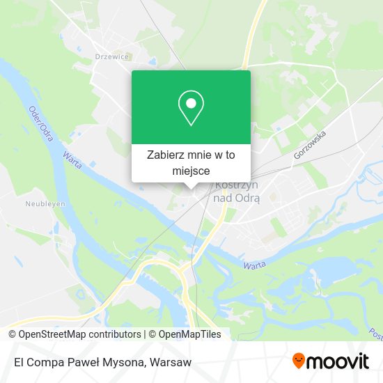 Mapa El Compa Paweł Mysona