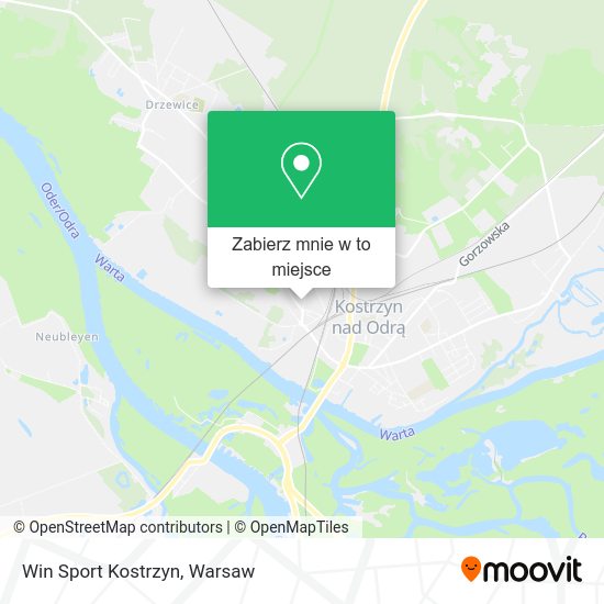 Mapa Win Sport Kostrzyn